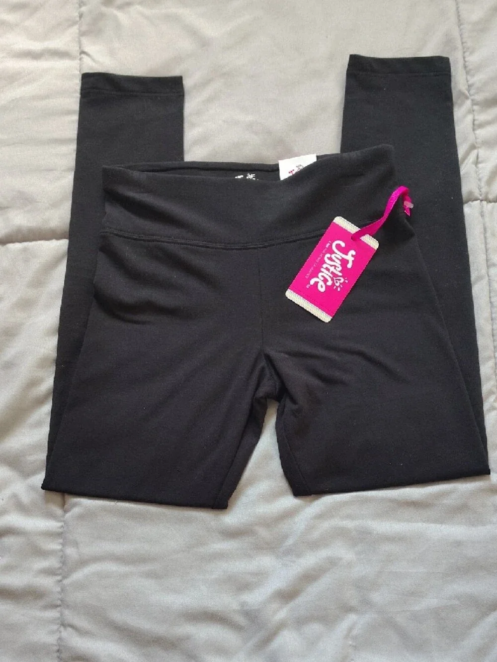 Justice Black Girls' Active Leggings